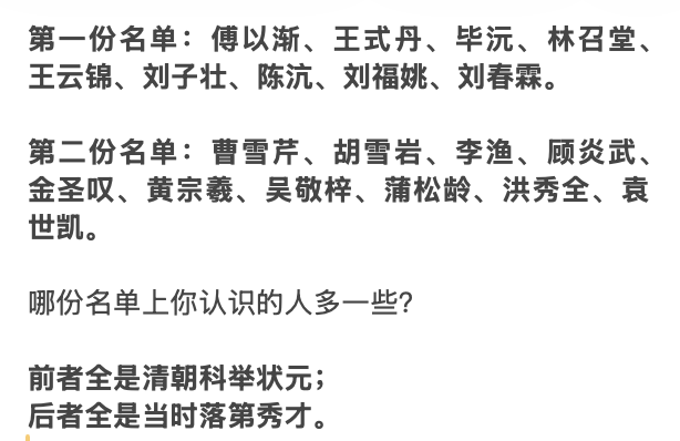 那些名垂千古的高考落榜生